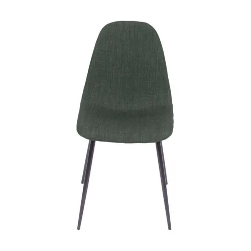 SILLA CHARLA LINO/METAL GRIS GRAFITO/NEGRO - Sillas, Uruguay | Decohogar