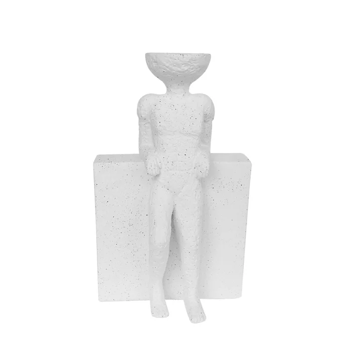 ESCULTURA FIGURE Blanco en Blanco - Decoración, Uruguay | Viasono, vista 3