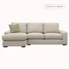 SOFÁ CON CHAISE MALLORCA - Sillones y sofás, Uruguay | Forum Design, vista 1 de 3