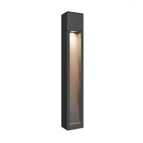 Bolardo de Exterior Ceres IP65 Negro en Negro - Lámparas de pie, Uruguay | Serlux