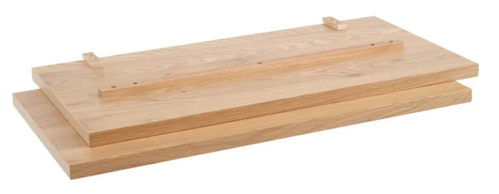 Extensión mesa MEJLSKOV 90x45 roble nat en Madera natural - Mesas de comedor, Uruguay | JYSK