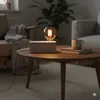 Portátil prisma de cemento E27 en Gris - Lámparas de mesa, Uruguay | Iluminica, vista 4 de 6