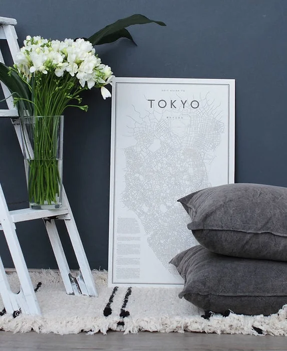 Mapa TOKYO - Decoración, Uruguay | Martinika Deco
