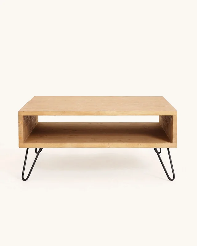 Mesa de centro Isaac en Madera natural - Mesas de living, Uruguay | Tree House Deco, vista 4