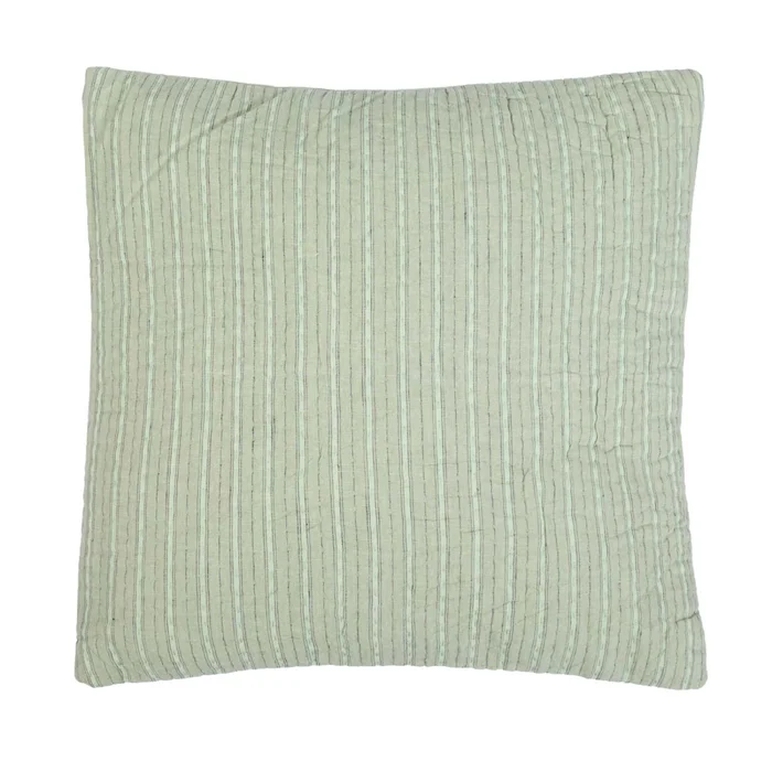 Almohadón Lino Verde Elgin Oliva en Verde - Textiles, Uruguay | Divino