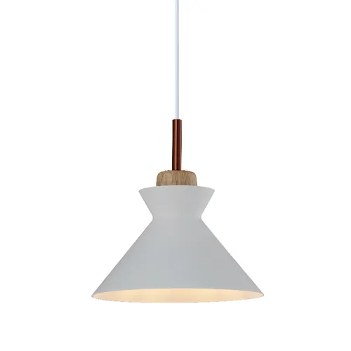 Lámpara de techo nórdica Olaf en Blanco - Lámparas colgantes, Uruguay | Alta Gracia Deco