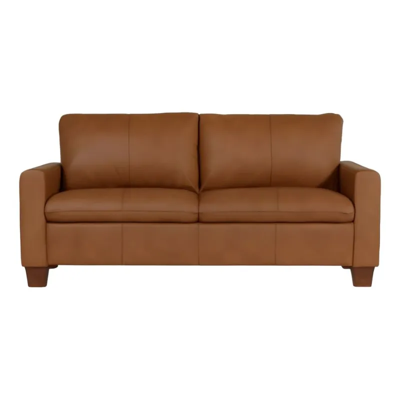 SOFA 100% CUERO - MODELO BLANC - 2 CUERPOS - MARRON en Marrón - Sillones y sofás, Uruguay | Champagne Home