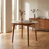 Mesa de Comedor Olmo - Redonda - 100 - Honey en Marrón - Mesas de comedor, Uruguay | NYR, vista 1 de 4
