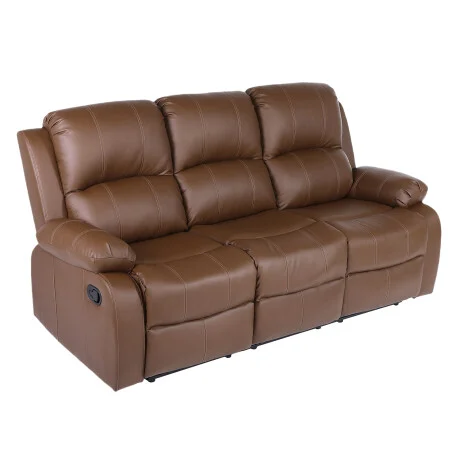 Sillon reclinable 3 cuerpos en Marrón - Sillones y sofás, Uruguay | La Cueva Muebles, vista 13