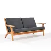 SOFA LOTUS 3 LUGARES ACQUABLOCK NEGRO 185x87x86CM JATOBA - Muebles para el exterior, Uruguay | Vinibel, vista 1 de 10