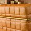 BUTACA ASTON CUERO ITALIANO CARAMELO en Marrón - Butacas, banquetas y puffs, Uruguay | La Iberica, vista 17 de 22