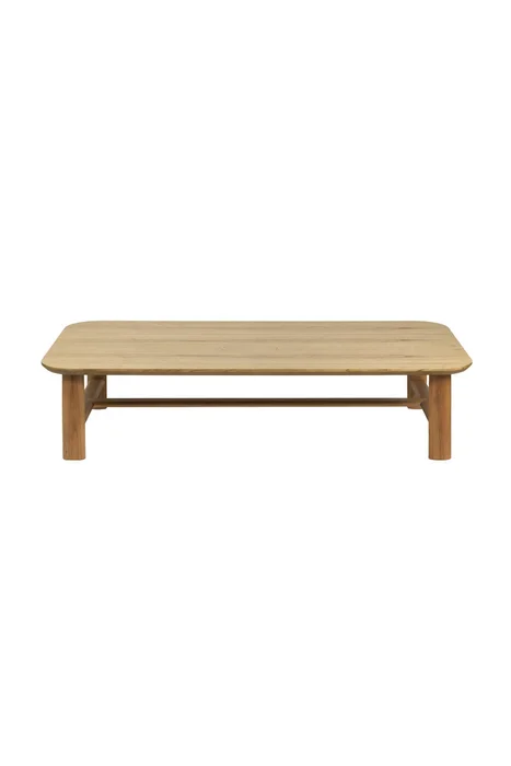 MESA DE LIVING MUSA CINAMOMO NATURAL 140X70X33H CM - Mesas de living, Uruguay | Vinibel, vista 2