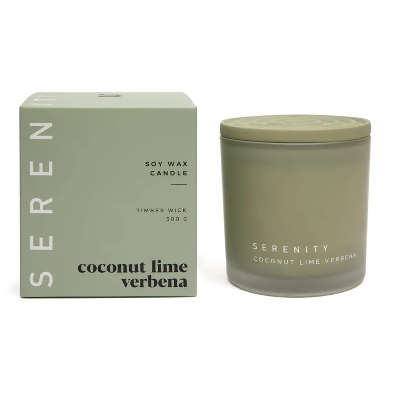 VELA AROMATICA 295ML SERENITY COCONUT LIME - Velas y Portavelas, Uruguay | Decohogar