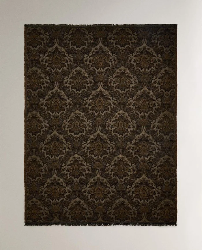 MANTA JACQUARD FLORES - Textiles, Uruguay | Zara Home, vista 2