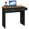Escritorio Juvenil Mesa De PC 90cm Con Cajón Negro / Cinamomo en Multicolor - Escritorios y sillas de escritorio, Uruguay | Mulata, vista 5 de 6