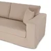 Sofá Blum con Funda - Tela Standard - 3 cuerpos - A fabricar en Beige - Sillones y sofás, Uruguay | NYR, vista 3 de 5