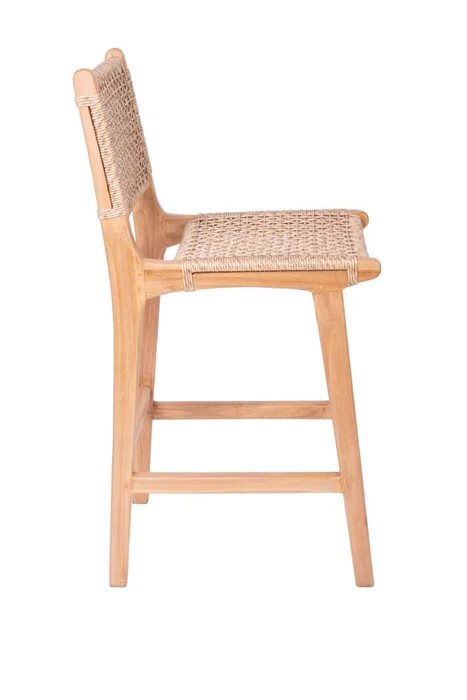 Silla Comedor Madera Natural-beige Curazao en Beige - Muebles para el exterior, Uruguay | Divino, vista 3