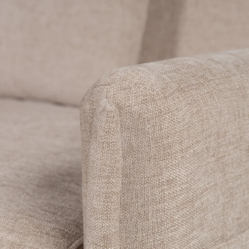 Sofá Cama Calma - Tela Microfibra - 130 (Beige) en Beige - Sillones y sofás, Uruguay | Nyr, vista 5