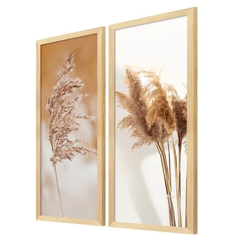 Set 2 Cuadros / Láminas decorativas Hojas y Plantas 5 - Decoración de pared, Uruguay | Alta Gracia Deco