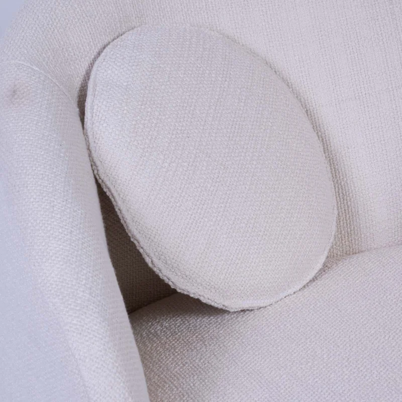 Butaca Giratoria Tela Natural-beige Paris Natural en Beige - Sillones y sofás, Uruguay | Divino, vista 6