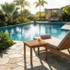 Mesa de Patio - Ipanema - Nogueira en Marrón - Muebles para el exterior, Uruguay | Rústico Hogar, vista 2 de 2