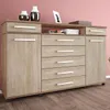 Comodas Cajoneras 7 Cajones 2 Puertas Estante Blanco London - Cómodas, Uruguay | Muebles Express, vista 6 de 6