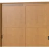 Ropero 2 puertas corredizas 2 cajones - Madera maciza - Linea Colonial - Marron en Marrón - Roperos y placares, Uruguay | Rústico Hogar, vista 3 de 5