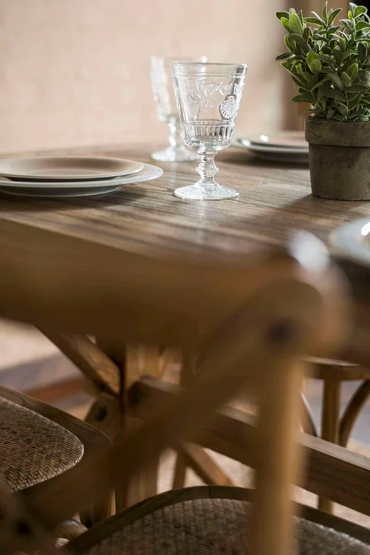 MESA COMEDOR DE OLMO JACINTA - 1.40 X 0.90 MTS en Madera natural - Mesas de comedor, Uruguay | La Iberica, vista 6