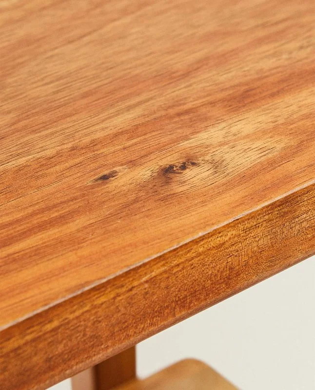 BANCO MADERA ACACIA en Madera natural - Butacas, banquetas y puffs, Uruguay | Zara Home, vista 5