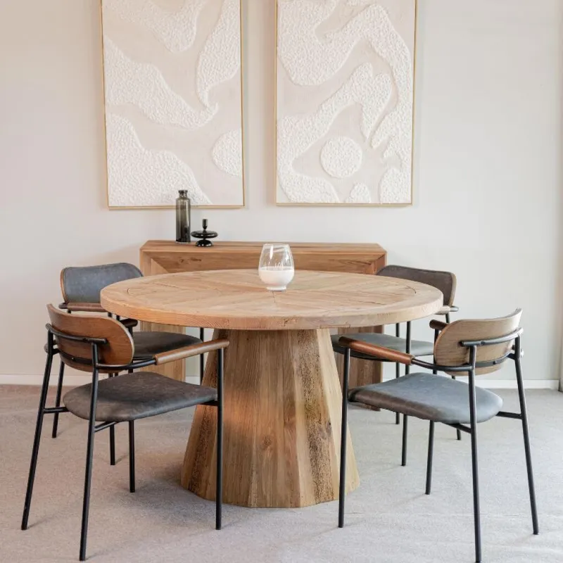 Mesa de Comedor Otero / Madera Reciclada en Madera natural - Mesas de comedor, Uruguay | Fábrica Italiana
