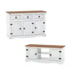 Promo Rack de Tv + Aparador Linea Naturale - Blanco/Roble en Multicolor - Muebles para TV, Uruguay | La Cueva Muebles, vista 3 de 8