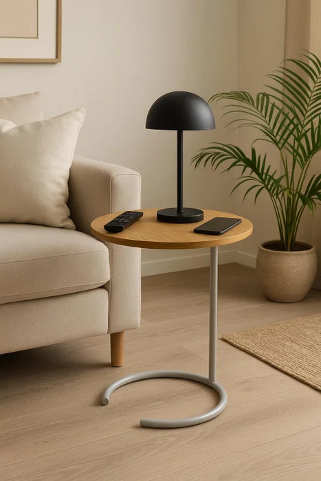 Mesa Lateral/Arrime Horse en Gris - Muebles, Uruguay | Indrana, vista 3
