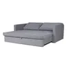 Sofá Cama Wey - Tela Microfibra - Cora 06-153 (Grafito) en Gris - Sillones y sofás, Uruguay | NYR, vista 3 de 7