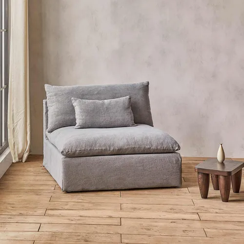 Sofá con funda Sol en Gris - Sillones y sofás, Uruguay | Pieza Clave