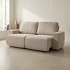 Sofá Adan (Retráctil) - Tela Microfibra - 2 módulos - 12072 (Beige) en Beige - Sillones y sofás, Uruguay | NYR, vista 3 de 7