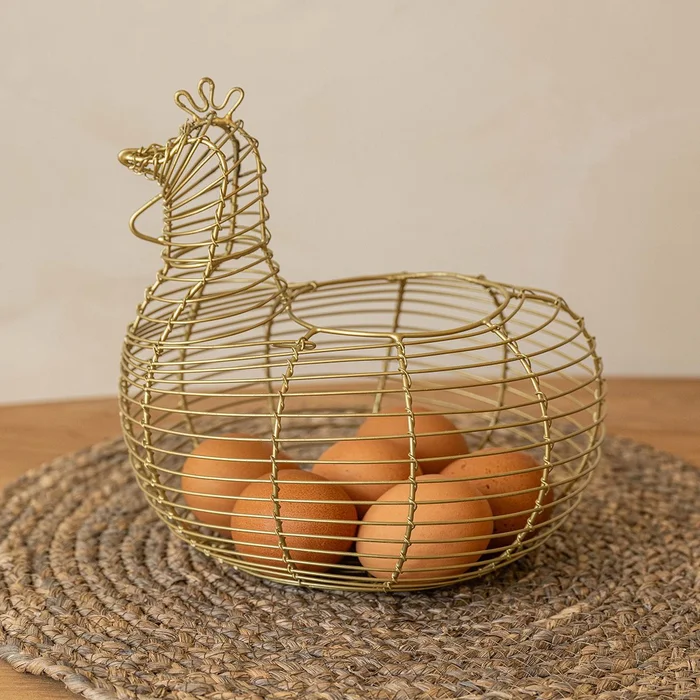 Canasto Hen en Dorado - Canastos, Uruguay | De Arcos