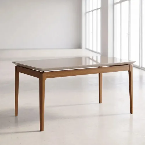 Mesa de Comedor Wind Big - Línea Nevada- Rectangular en Multicolor - Mesas de comedor, Uruguay | Ecowood