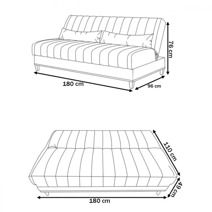 Sofa Cama Juego De Living Sillon Reclinable Terciopelo en Gris - Sillones y sofás, Uruguay | Soy Hogar, vista 2