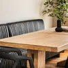 SILLON DE COMEDOR FERRARO - CUERO ITALIANO NEGRO - 1.53 MTS en Negro - Sillones y sofás, Uruguay | La Iberica, vista 14 de 18