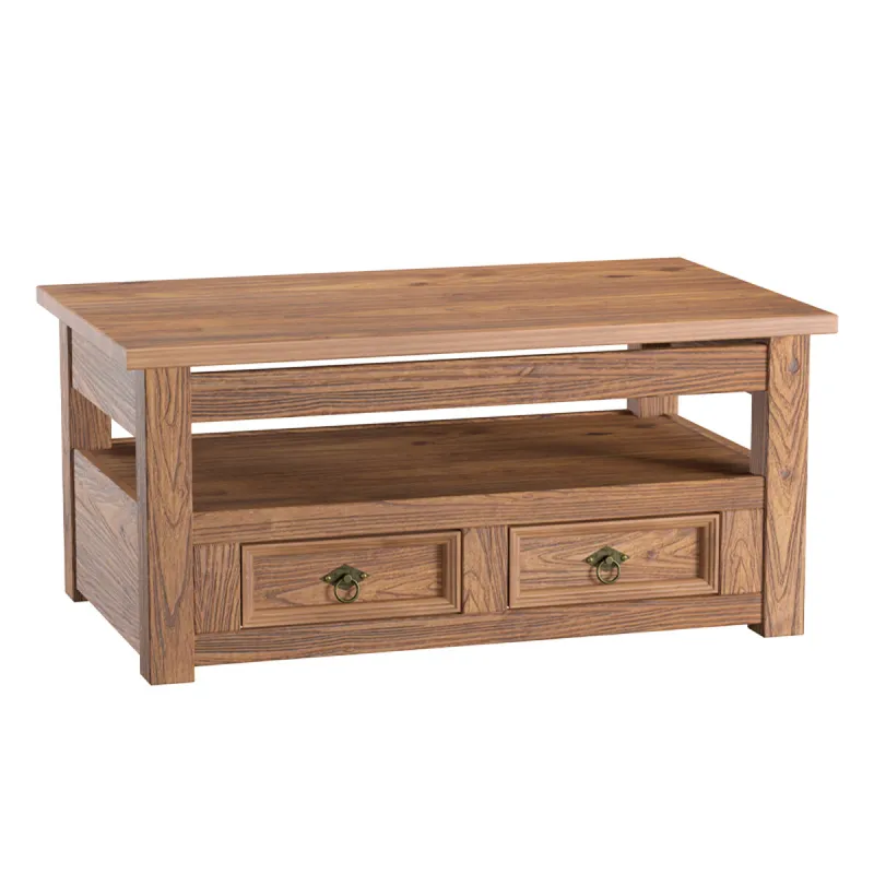 Mesa de living articulada marruecos — Serra Amoblamientos en Madera natural - Mesas de living, Uruguay | Serra Amoblamientos