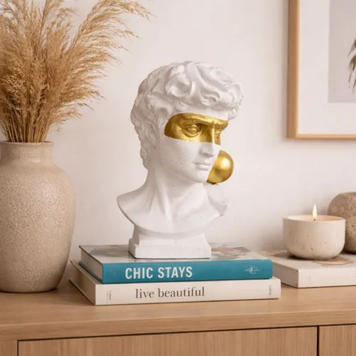 ESCULTURA BUST Blanco - Decoración, Uruguay | Viasono