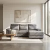 Rinconera Owen - Tela Microfibra - Chaise derecho - 12091 (Gris) en Gris - Sillones y sofás, Uruguay | NYR, vista 2 de 6