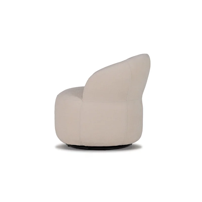 Butaca Bold Giratoria - Tela Microfibra - 110 (Crudo) en Beige - Butacas, banquetas y puffs, Uruguay | Nyr, vista 4