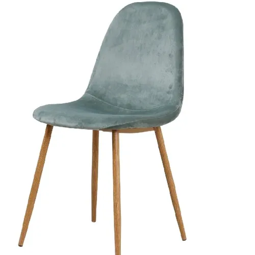 Silla LYNA en Tela - Aqua Velvet en Aqua Velvet - Sillas, Uruguay | Finkel