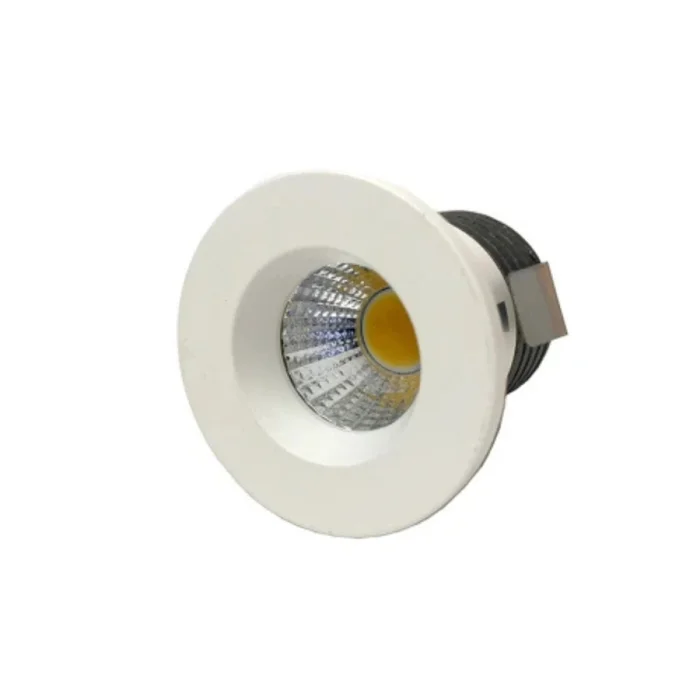 Mini Downlight LED 3W Blanco Luz Cálida en Blanco - Lámparas colgantes, Uruguay | Serlux, vista 2