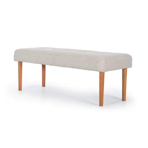 Banqueta Romina - Tela Aquaclean - A fabricar en Beige - Butacas, banquetas y puffs, Uruguay | NYR