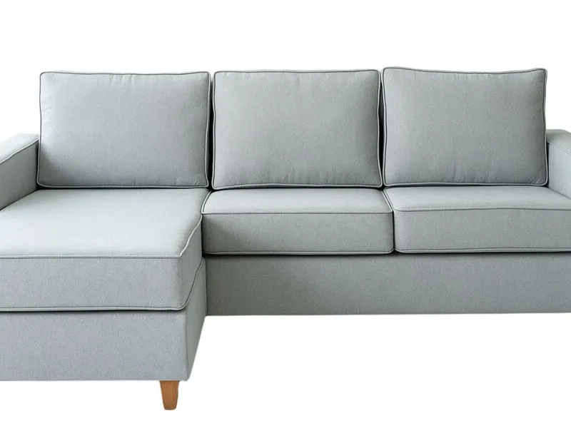 Sofá con Chaise DESIREÉ - Gris PREVENTA en Gris - Sillones y sofás, Uruguay | Finkel