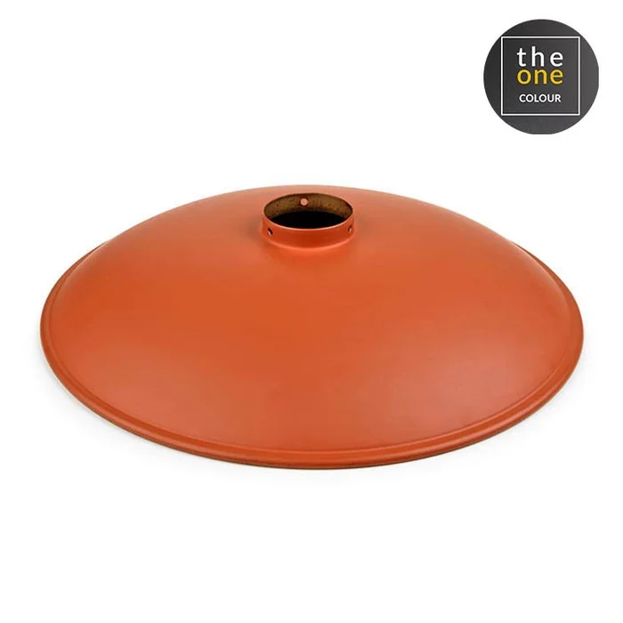 Vintage Terracota con bombilla Redonda en Naranja - Lámparas colgantes, Uruguay | Darko Lighting, vista 2