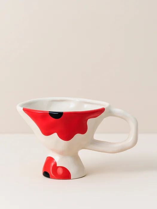 Taza Escultura Flor en Multicolor - Decoración, Uruguay | Cabana