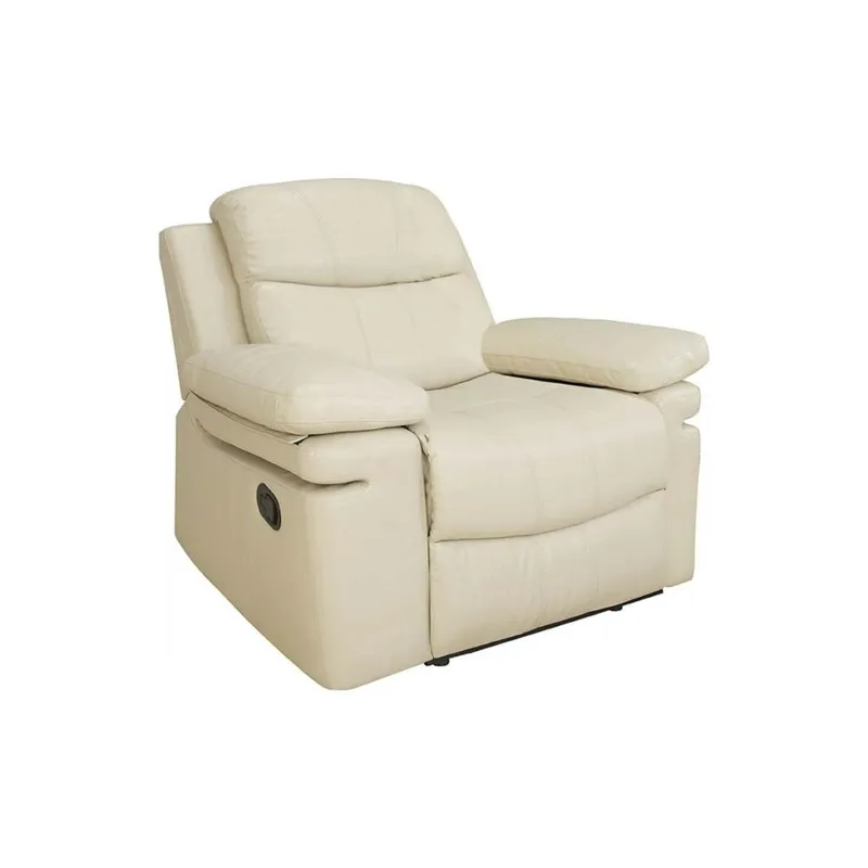 Poltrona reclinable - 1 cuerpo PU en Beige - Sillones y sofás, Uruguay | Rústico Hogar